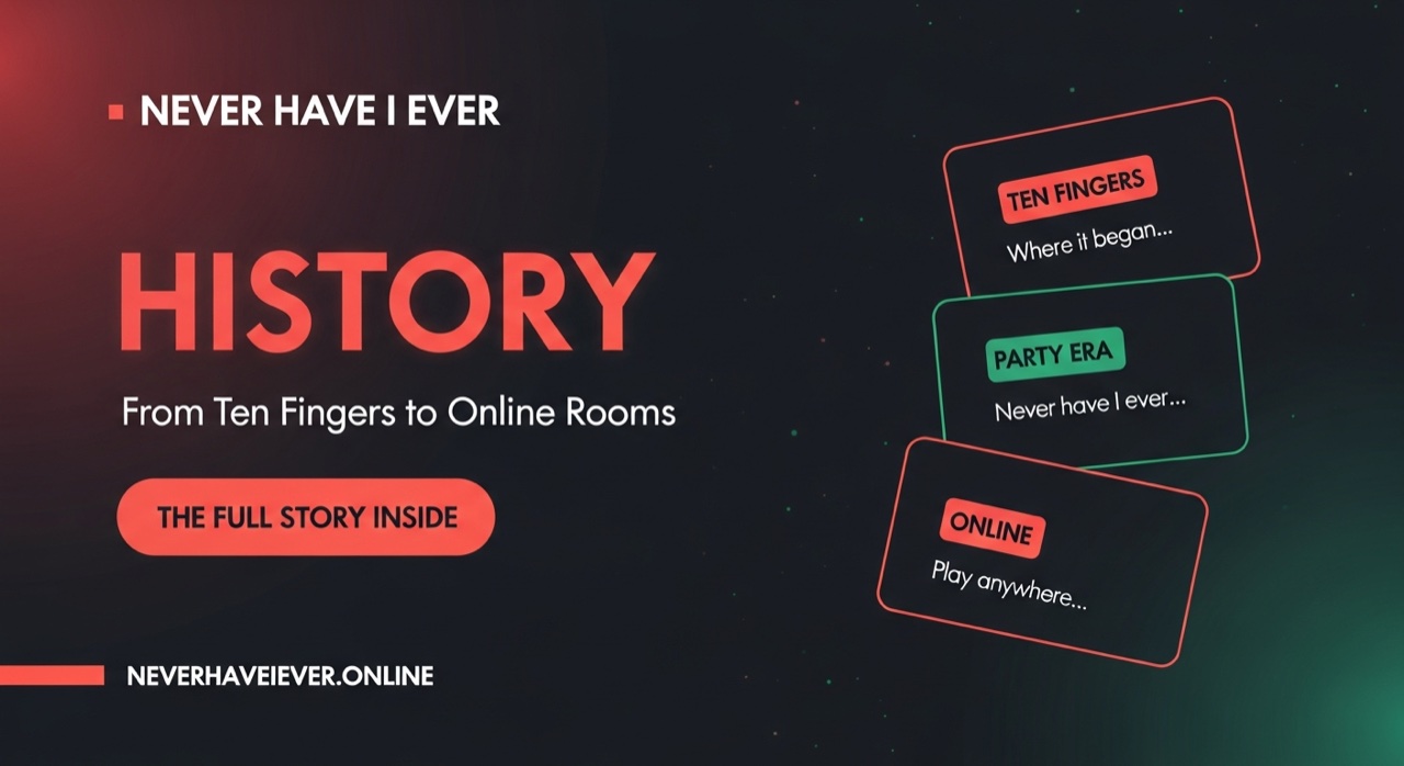 The History of Never Have I Ever: From Ten Fingers to Online Rooms The History of Never Have I Ever: From Ten Fingers to Online Rooms